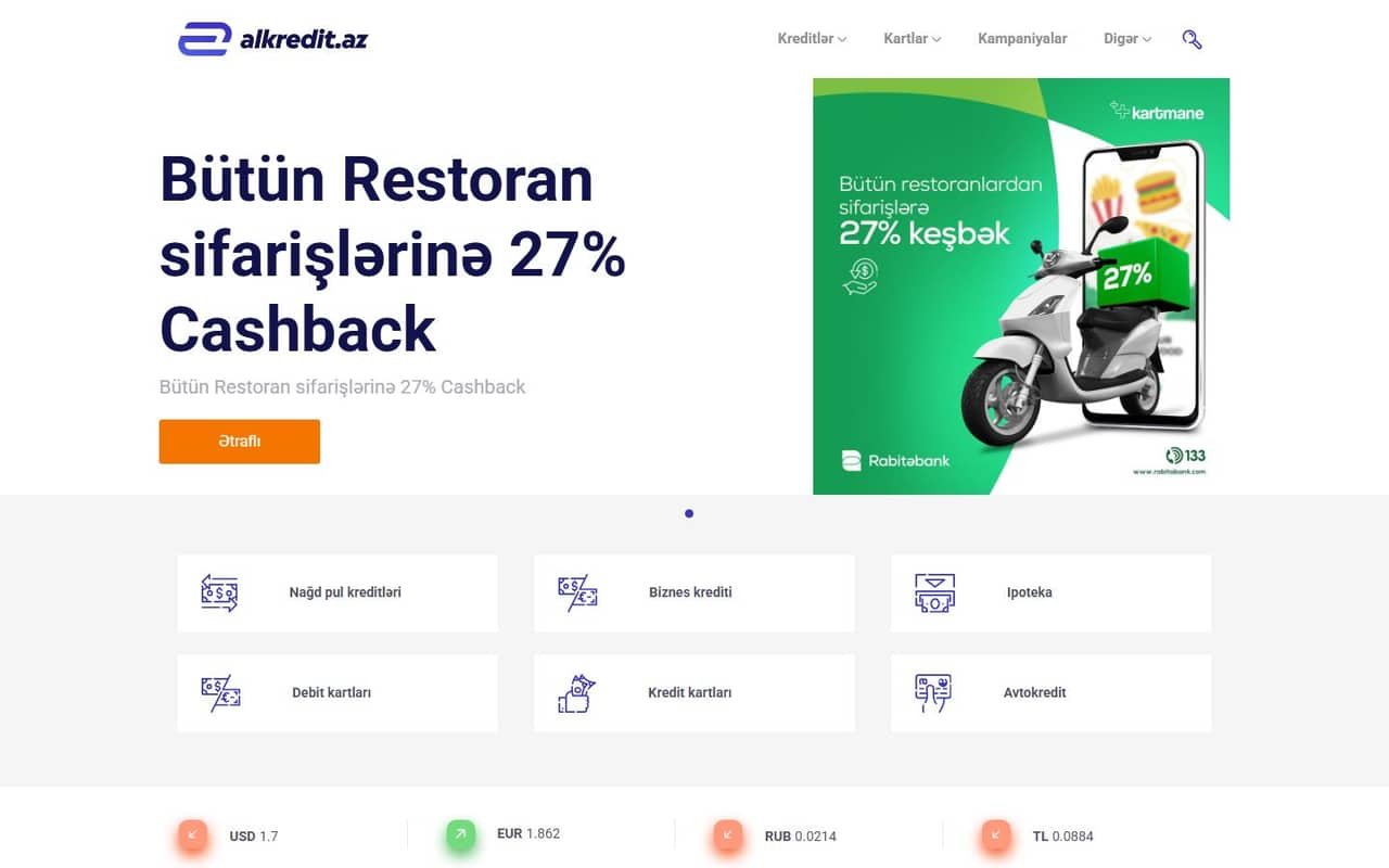 AlKredit website
