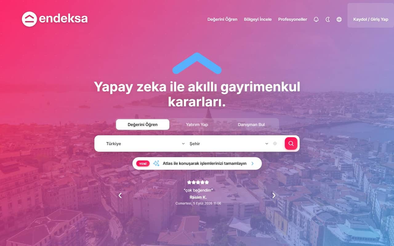 Endeksa website