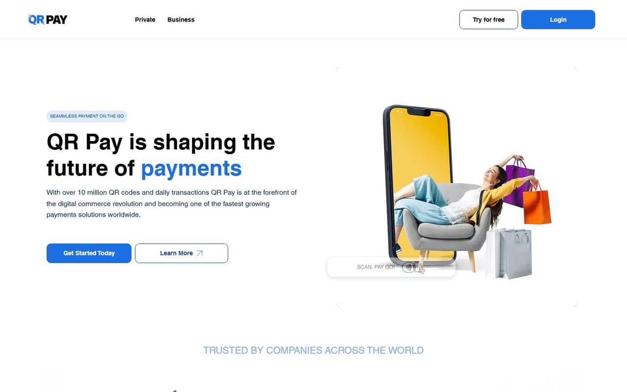 QRPay website