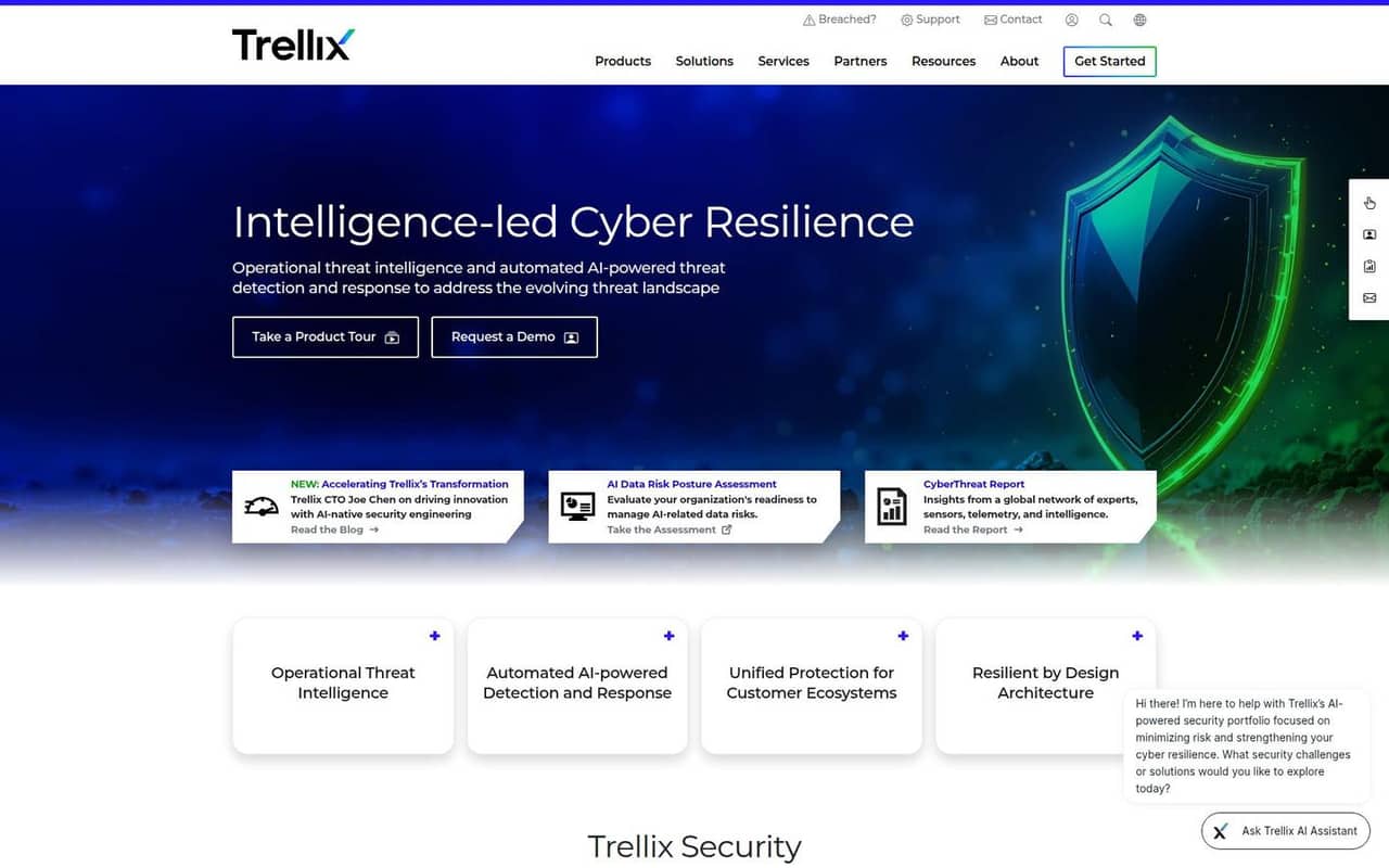 Trellix website